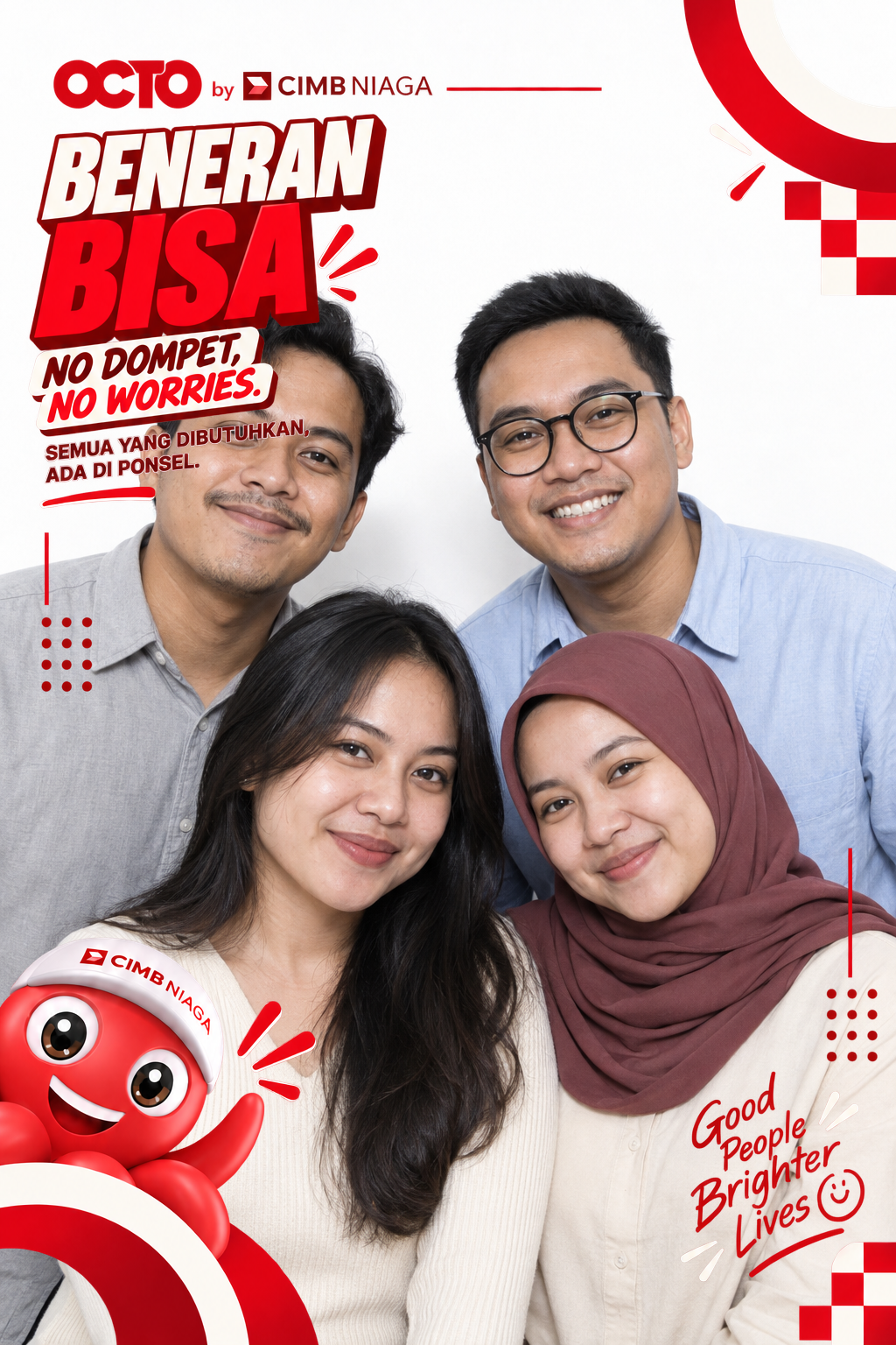 Group photo with Beneran Bisa frame